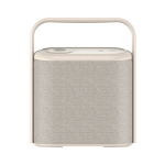 Altavoz inalámbrico compacto con micrófono incorporado 10W color beige segunda vista
