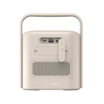 Altavoz inalámbrico compacto con micrófono incorporado 10W color beige tercera vista