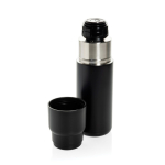 Termo con taza integrada antigoteo y aislamiento al vacío 500ml color negro tercera vista