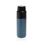 Termo con taza integrada antigoteo y aislamiento al vacío 500ml color azul marino