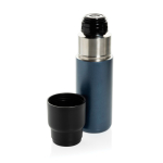 Termo con taza integrada antigoteo y aislamiento al vacío 500ml color azul marino tercera vista