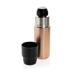 Termo con taza integrada antigoteo y aislamiento al vacío 500ml color marrón grisáceo tercera vista