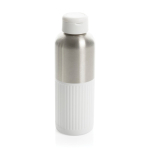 Botella hermética con asa y tapa rosca con antigoteo 750ml color blanco