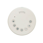Altavoz de ruido blanco ecológico con apagado automático y 3W color blanco quinta vista