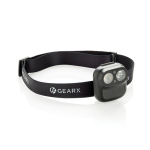 Linterna frontal con sensor de movimiento GearX 800 mAh color negro