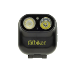 Linterna frontal con sensor de movimiento GearX 800 mAh color negro vista con logo