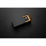 Linterna frontal con sensor de movimiento GearX 800 mAh color negro vista con caja