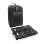 Mochila portátil con compartimentos y capacidad 16L Swiss Peak 15,6” color negro sexta vista