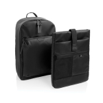 Mochila portátil con compartimentos y capacidad 16L Swiss Peak 15,6” color negro séptima vista