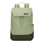 Mochila urbana con compartimento para portátil Thule Lithos 14'' 16L color verde tercera vista