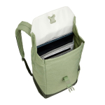 Mochila urbana con compartimento para portátil Thule Lithos 14'' 16L color verde cuarta vista