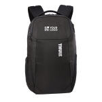 Mochila de viaje profesional con compartimentos 23L Thule Accent color negro vista de impresión