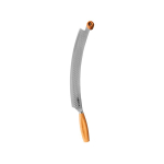 Cuchillo para pizza y queso de doble agarre de acero inoxidable Boska color plateado