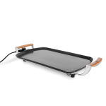 Plancha eléctrica teppanyaki superficie amplia 35x56cm Boska color negro segunda vista