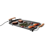 Plancha eléctrica teppanyaki superficie amplia 35x56cm Boska color negro tercera vista