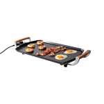 Plancha eléctrica teppanyaki superficie amplia 35x56cm Boska color negro