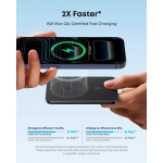 Powerbank ultrafino con carga inalámbrica 15W 5000 mAh Anker Nano color negro