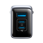 Cargador de pared con carga rápida GaN 100W Anker Prime color gris segunda vista