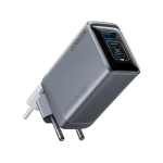 Cargador de pared con carga rápida GaN 100W Anker Prime color gris