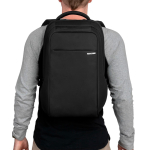 Mochila para portátil con acceso rápido y asa superior 16” Incase Icon color negro vista 17