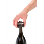 Tapón de champán ultrafino a prueba de fugas reutilizable AdHoc Gusto color negro decima vista