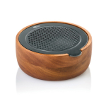 Rallador fino con recipiente de acacia AdHoc CutnServe Table color marrón quinta vista