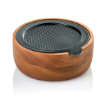 Rallador fino con recipiente de acacia AdHoc CutnServe Table color marrón sexta vista