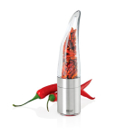 Cortador para chiles secos de acero inoxidable Chilli AdHoc Pepe color transparente
