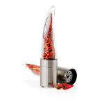 Cortador para chiles secos de acero inoxidable Chilli AdHoc Pepe color transparente tercera vista