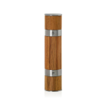 Molinillo doble de sal y pimienta de madera acacia AdHoc Duomill color marrón