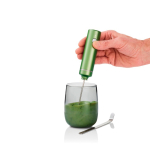 Set de matcha en caja con vaso vidrio y espumador 250ml AdHoc Chado color verde séptima vista