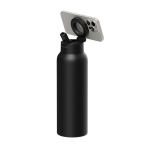 Botella termo con anillo magnético para móvil MagSafe® 710ml Ringo Pro color negro