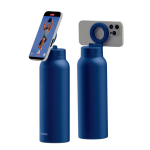 Botella termo con anillo magnético para móvil MagSafe® 710ml Ringo Pro color azul segunda vista