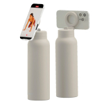 Botella termo con anillo magnético para móvil MagSafe® 710ml Ringo Pro color blanco roto segunda vista