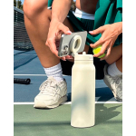 Botella termo con anillo magnético para móvil MagSafe® 710ml Ringo Pro color blanco roto vista de ambiente 3