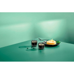 Tazas espresso apilables de doble pared vidrio 45ml AdHoc Impact color transparente vista de ambiente