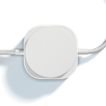 Cable de carga USB-C a USB-C 2 en 1 aluminio 15W Zens Pro 2 color blanco cuarta vista