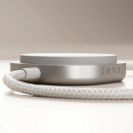 Cable de carga USB-C a USB-C 2 en 1 aluminio 15W Zens Pro 2 color blanco vista de ambiente 3