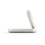 Cargador magnético mesita noche Qi2 custom made USB-C 20W Zens color blanco cuarta vista