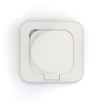 Cargador magnético mesita noche Qi2 custom made USB-C 20W Zens color blanco quinta vista