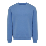 Sudadera unisex cuello redondo y felpa modern fit 340 g/m2 Iqoniq Torla color azul bondi