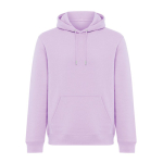 Sudadera unisex con capucha y felpa cepillada 340 g/m2 Iqoniq Joshua color lila
