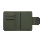 Funda para pasaporte con localizador doble Bluetooth 5.2 color verde segunda vista