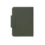 Funda para pasaporte con localizador doble Bluetooth 5.2 color verde tercera vista