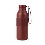 Botella de doble pared de acero inoxidable reciclado 500ml color burdeos
