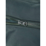 Neceser expandible de plástico reciclado con cremallera resistente 7L color verde quinta vista