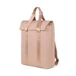 Mochila minimalista con compartimento portátil capacidad16L y 16” color marfil segunda vista