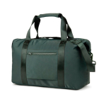 Bolsa de viaje ligera ecológica con cremallera y capacidad 36,5L color verde segunda vista