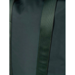 Bolsa de viaje ligera ecológica con cremallera y capacidad 36,5L color verde cuarta vista