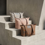 Bolsa de algodón y poliéster con estampado premium 220g/m² vista detalle